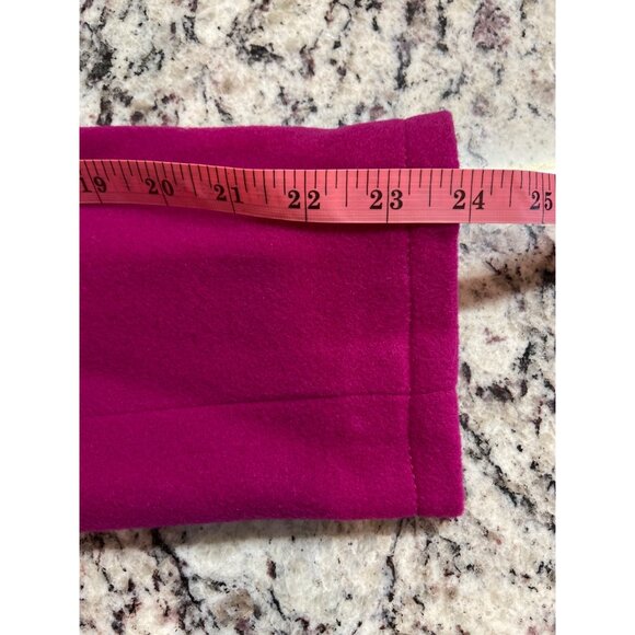 Talbots Wool Blend Coat 10 Pink Button Front Peacoat Lined Corpcore - Picture 8 of 9